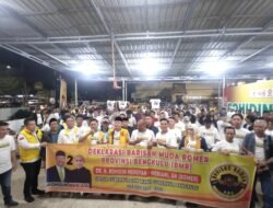 Rohidin Mersyah Tekankan Persatuan Pemuda dalam Pelantikan Barisan Muda Rohidin