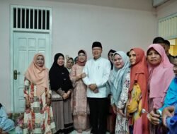 Silahturahmi bersama Tokoh Masyarakat Kebun Dahri, Rohidin Pastikan Jalan Tol Bengkulu Dilanjutkan