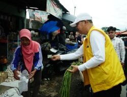 Geruduk Pasar Kepahiang, Cagub Rohidin Makin Dicintai