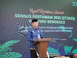 Rakorda ST2023: Pemprov Bengkulu Fokus pada Data Akurat untuk Kebijakan Pertanian