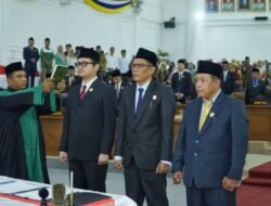 Pengucapan Sumpah dan Janji Pimpinan DPRD Kabupaten Kepahiang Periode 2024-2029