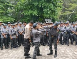 Terlatih, 1.032 Sat Linmas Kota Bengkulu Siap Amankan Pilkada