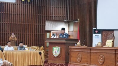 Plt Gubernur Rosjonsyah Sampaikan Nota Keuangan Rancangan APBD Provinsi Bengkulu 2025