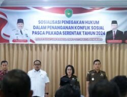 Kesbangpol Sosialisasi Penegakan Hukum Dalam Penanganan Konflik Pasca Pilkada 2024