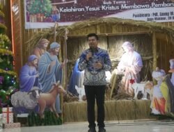 Hadiri Perayaan Natal Gereja Gekisia, Wabup BU Sampaikan Pesan Damai dan Kebersamaan