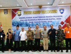 FGD Memelihara Kamtibmas Pasca Pilkada