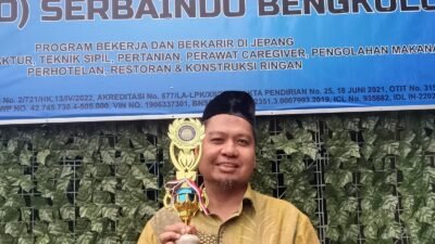 Miliki Berbagai Keunggulan, LPK SERBAINDO Bengkulu Terima Penghargaan