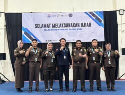 KEJAKSAAN TINGGI BENGKULU MELAKSANAKAN SKB CAT DI WISMA HAJI BENGKULU