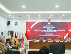 Rapat Pleno KPU Tetapkan Gubernur dan Wakil Gubernur Bengkulu Terpilih