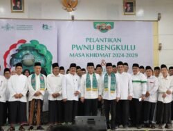 PWNU Bengkulu Dikukuhkan, Fokus pada Konsolidasi dan Penguatan Organisasi