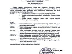 Walikota : Tidak Boleh Ada Study Tour dan Perpisahan Hingga Pungutan Biaya di Sekolah
