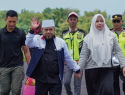 Gubernur Helmi Hasan Tiba di Bengkulu