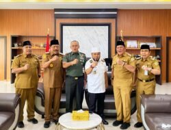Gubernur Helmi Hasan Temui Danrem 041/Gamas, Bahas Pembangunan dan Ketahanan Pangan