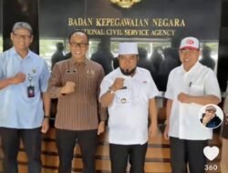 Gubernur Helmi Hasan Temui Kepala BKN Zudan Arief, Bahas Masa Depan ASN, PPPK, dan THL