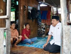 Peduli Warga Kurang Mampu, Wagub Mian Serahkan Bantuan dan Tinjau Kondisi Rumah