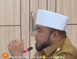 Rapat Perdana Bersama OPD, Gubernur Bengkulu Helmi Hasan Siaran Langsung di TikTok