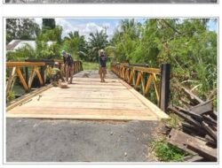Gercep, Tiga Jembatan Rusak Ini Kini Bisa Dilalui Oleh Masyarakat