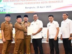 Se-Provinsi Bengkulu, Sertifikat Tanah Terbanyak di Kota Bengkulu