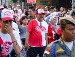 Jalan Sehat HUT Bank Bengkulu, Wagub Mian : Ajang Bumikan Merah Putih Bengkulu di Kancah Nasional