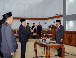 7 Pejabat Pemprov Resmi Dilantik Salah Satunya Mantan Sekda Kota, Wagub Mian Ajak Satukan Visi – Misi