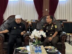 Perkuat Sinergi, Kajati Bengkulu Kunjungi Gubernur Helmi Hasan
