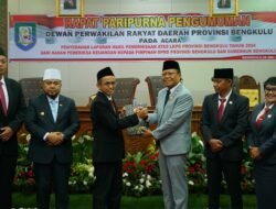 Pemprov Bengkulu Kembali Raih Predikat WTP