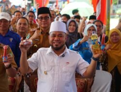 Gubernur Helmi Launching Minyak Goreng Bumi Merah Putih, Dukung Pendirian Pabrik Minyak di SMKN 6 Kota Bengkulu