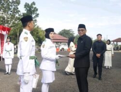 Bupati Seluma Bubarkan Paskibraka 2024, Sampaikan Apresiasi Tinggi
