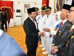Walikota Bengkulu Hadiri Pelantikan Bupati dan Wabup BS