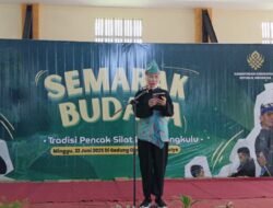 Semarak Budaya, Dewi Coryati Lestarikan Tradisi Pencak Silat Bengkulu