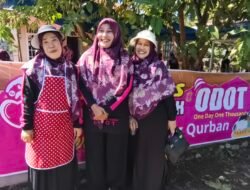 Potong 5 Ekor Sapi Kurban, KCS ODOT Bagikan Untuk Warga Yang Minim Kurbannya