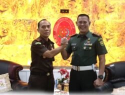 Silaturahmi Komandan Detasemen Polisi Militer ke Kejaksaan Tinggi Bengkulu