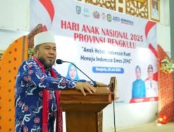 Gubernur Helmi Hasan: Anak Adalah Titik Awal Indonesia Emas