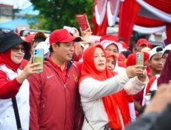 Walikota Bengkulu Jalan Sehat Bersama Warga Lingkar Barat
