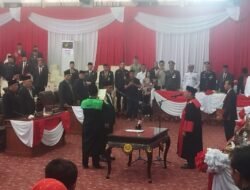 Teuku Zulkarnain Resmi Dilantik Sebagai Waka I DPRD Provinsi Bengkulu