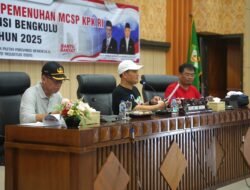 Basmi Korupsi, Pemprov Bengkulu Maksimalkan MCSP