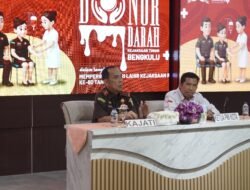 Semarak Hari Bhakti Adhyaksa ke-80, Kejati Bengkulu Gelar Donor Darah