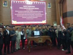 DPRD Musi Rawas Gelar Paripurna, Sepakati Raperda Pertanggungjawaban Pelaksanaan APBD 2024