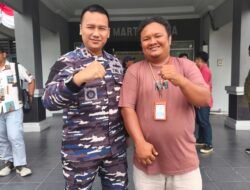 Danlanal Bengkulu Octo Manurung Berpamitan, Silaturahmi Hangat Bersama Awak Media
