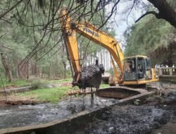 PUPR Bengkulu Keruk Sungai Pantai Panjang, Wujudkan Kawasan Wisata Bersih dan Bebas Banjir