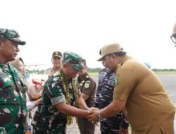 Kedatangan Danrem 041/Gamas Baru Disambut Hangat Forkopimda Bengkulu di Bandara Fatmawati