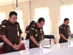 Kejaksaan Tinggi Bengkulu Menggelar Ibadah Bulanan Persekutuan Doa Ora Et Labora Periode Bulan September 2025