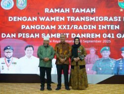 Malam Penuh Keakraban, Bengkulu Sambut Danrem Baru dan Lepas Sang Pengabdi