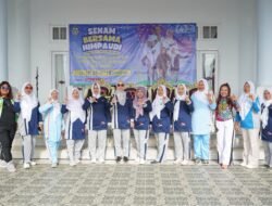 Senam Akbar Ceria Bersama Bunda Paud Kabupaten Seluma