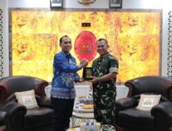 Perkuat Sinergi Penegakan Hukum dan Keamanan, Danrem 041/Gamas Kunjungi Kejati Bengkulu
