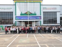 Kejati Bengkulu Gelar Senam Jumat Pagi, Wujudkan Semangat Sehat dan Soliditas Pegawai