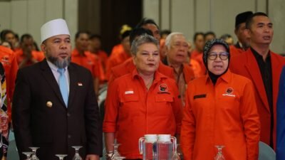 Konferda PDIP : Ribka Tjiptaning Kagumi Program dan Semangat Nasionalisme Gubernur Helmi