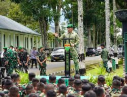 Kodam XXI Gelar Upacara Purna Tugas Satgas Pamtas RI–PNG Yonif 144/Jaya Yudha di Rejang Lebong