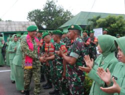 Pangdam XXI/Radin Inten Tekankan Disiplin dan Hindari Pelanggaran Saat Kunker ke Kodim 0423/BU