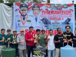 Lomba Burung Berkicau Piala Merah Putih Gubernur Cup Bengkulu 2025, Meriah